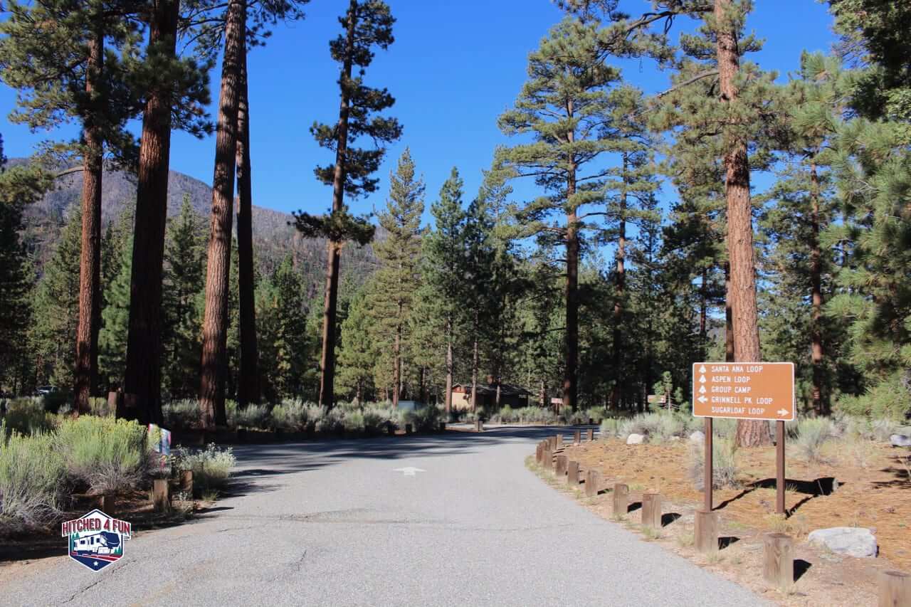 Heart Bar Campground Entrance.