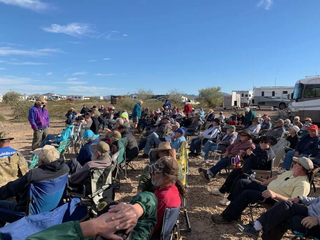 Quartzfest 2019 Evening Gathering Southern View