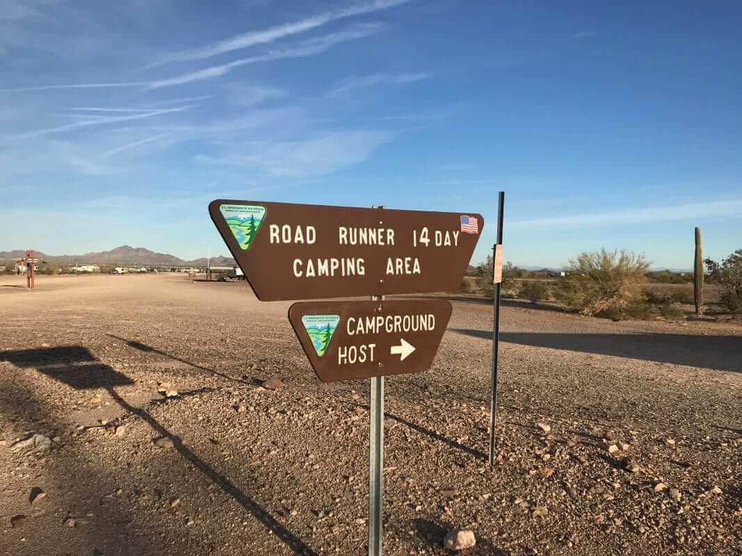 Road Runner BLM Camping Area