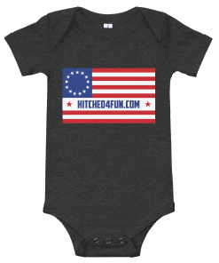 Hitched4fun Betsy Ross One Piece (Baby)
