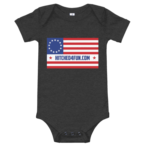 Hitched4fun Betsy Ross One Piece (Baby)