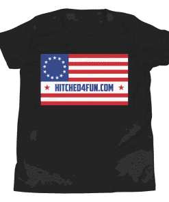 Hitched4fun Betsy Ross T-Shirt (Youth)