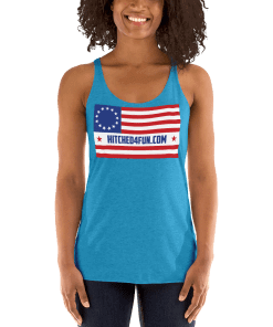 Hitched4fun Betsy Ross Racerback Tank (Women’s)