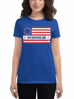 Hitched4fun Betsy Ross T-shirt (Womenās)