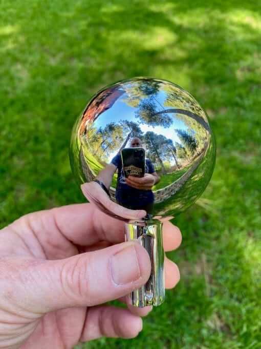 Chrome Ball Replacement for Flag Pole