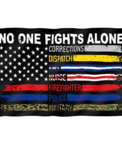 No One Fights Alone Flag 3x5 Foot