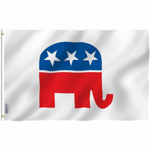 Republican Party Flag 3x5 Foot