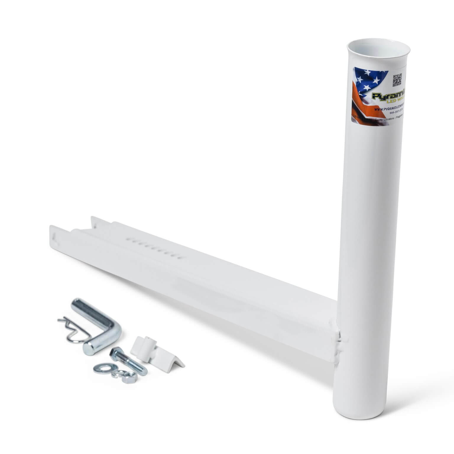 RV Flag Pole LED Camp Locator Package