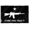 M-4 Carbine Come and Take It Flag 3x5 Foot