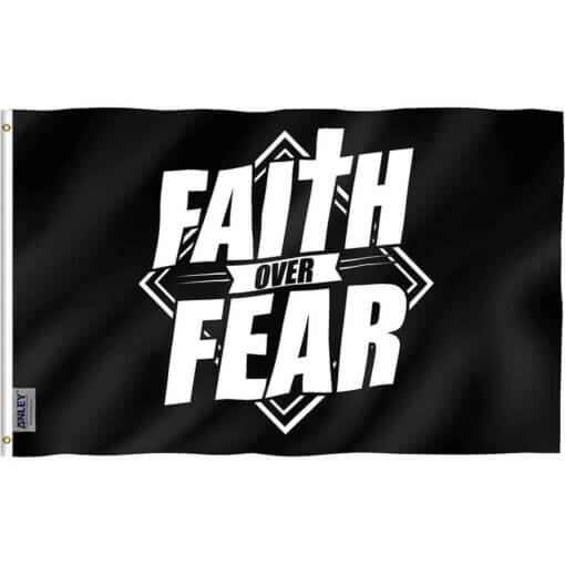 Faith Over Fear Flag 3x5