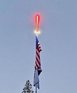 RV Flag Pole LED Camp Locator