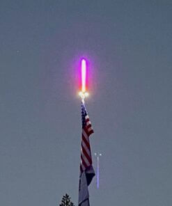 RV Flag Pole LED Camp Locator