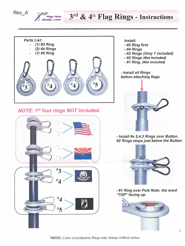 Stainless Steel Swivel Snap with Large Eye Opening 4 3/4, Flagpoles,  Flags, and Flagpole Parts