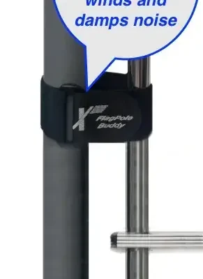 Adjustable Pole Strap for RV Flag Pole Buddy Ladder Mount 2.0