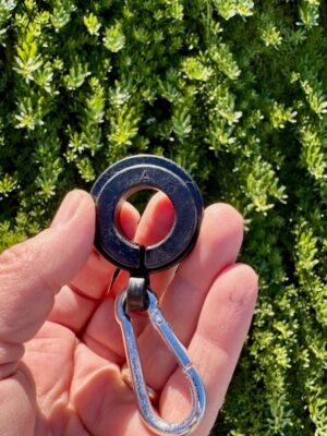 HFF-RR-S-SINGLE Small RV flagpole replacement ring by Hitched4fun.