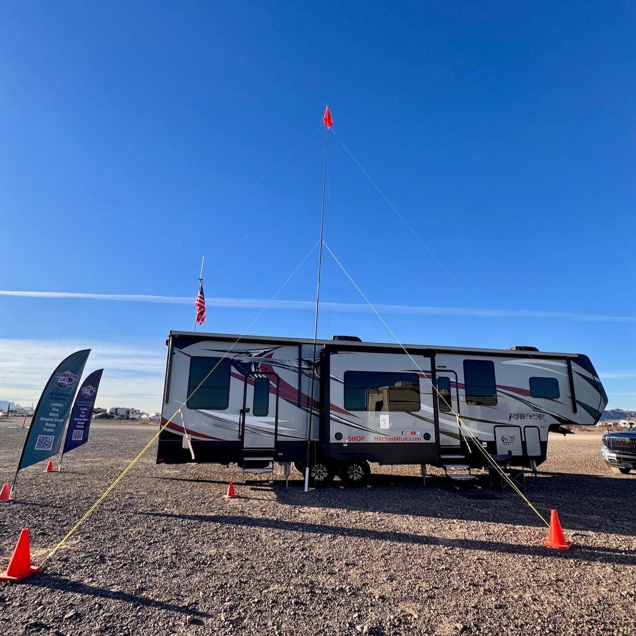 Jackite Antenna Mast