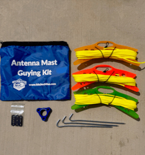 Antenna Mast Guying Kit Contents
